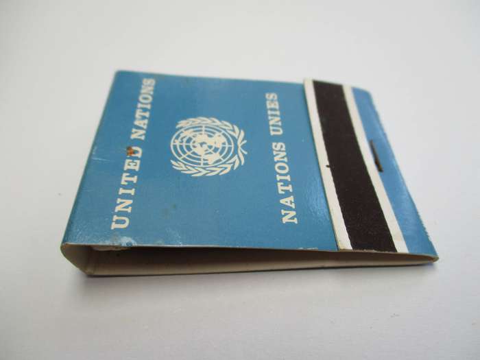 Matchbook - United Nations - Unused