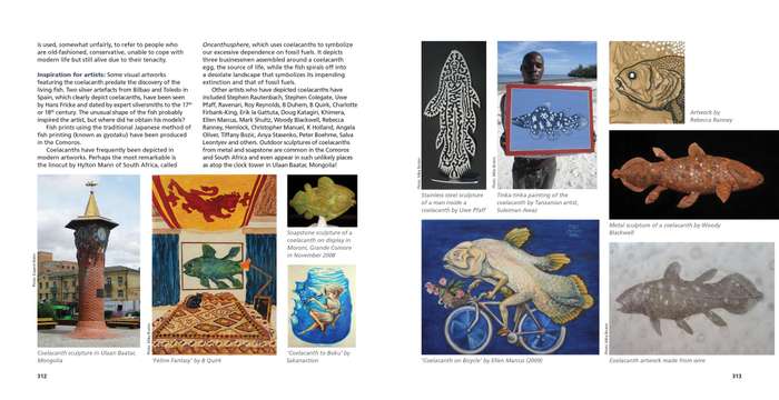 Signed copy - The Annotated Old Fourlegs: The story of the Coelacanth - Mike Bruton