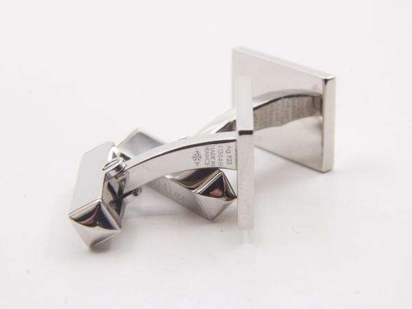 CARTIER STERLING SILVER CUFFLINKS