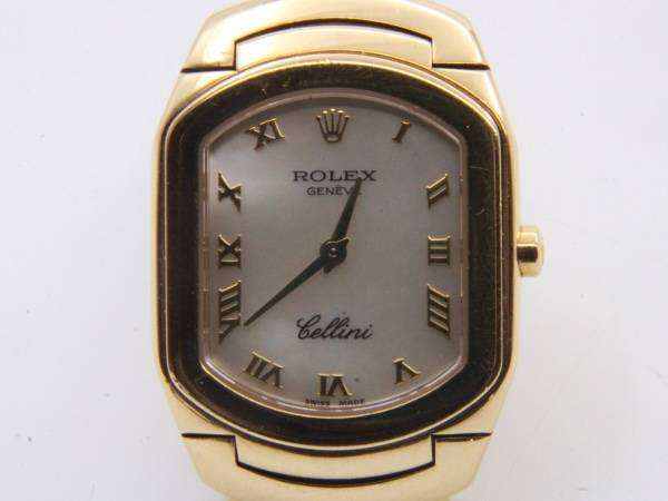 LADIES 18K GOLD ROLEX CELLINI WATCH