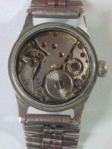 Vintage REWI  hand winded Swiss made Mens wristwatch