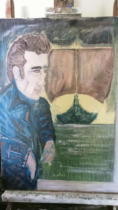 Derek Bernstein oil on canvas