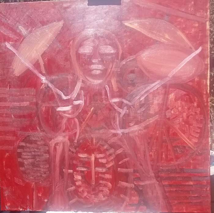 Derek Bernstein oil on canvas