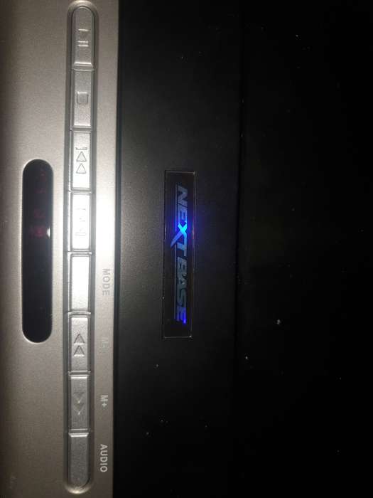 Next Base Car dual screen, headrest DVD player in carry case
