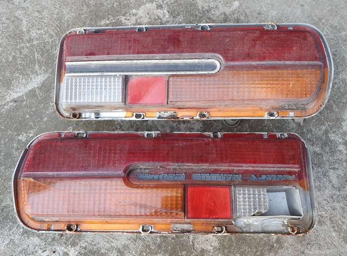 1975 Dodge Colt 2 Door Coupe Rear Tail Lights