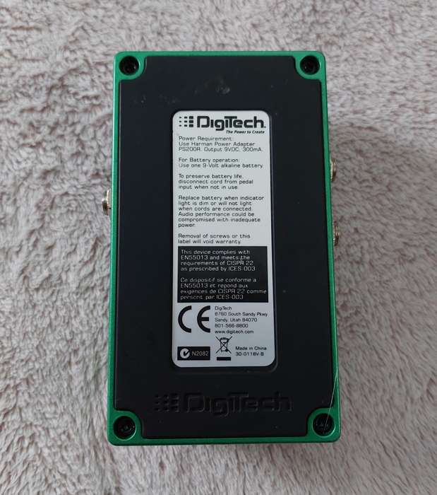 DigiTech Synth Wah X-Series Guitar Effects Pedal