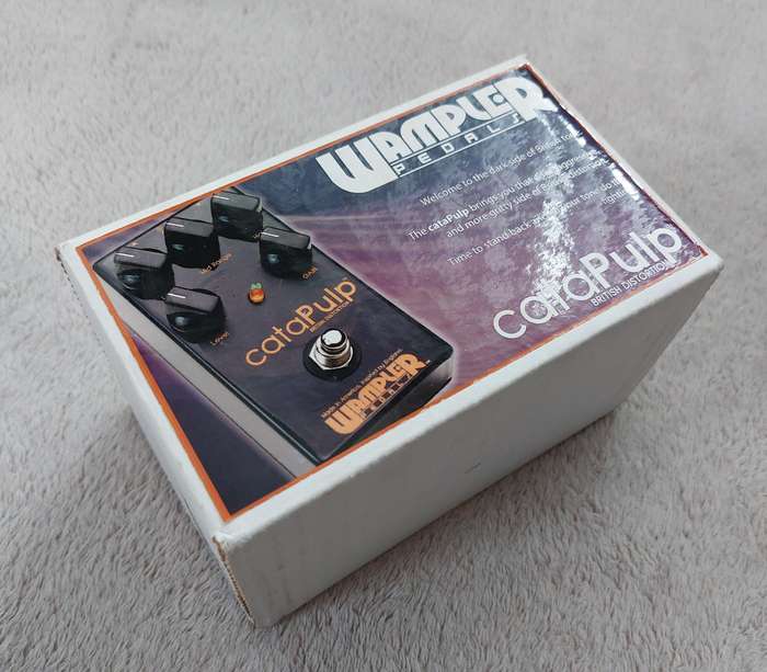 Wampler Catapulp British Distortion Guitar Pedal - Rare