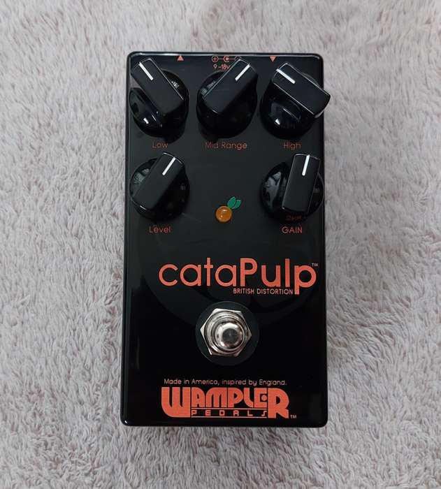 Wampler Catapulp British Distortion Guitar Pedal - Rare
