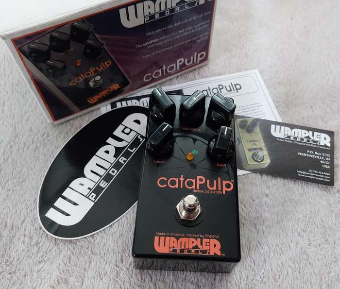 Wampler Catapulp British Distortion Guitar Pedal - Rare