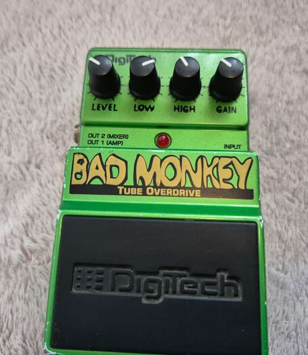 Digitech Bad Monkey Tube Overdrive Guitar Pedal