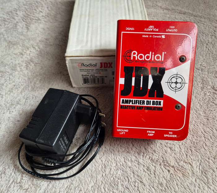 Radial JDX Amplifier DI Box