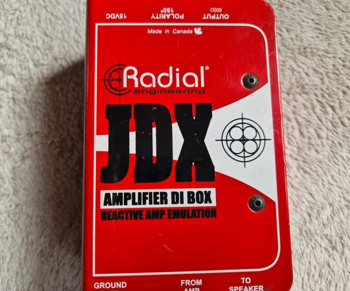 Radial JDX Amplifier DI Box
