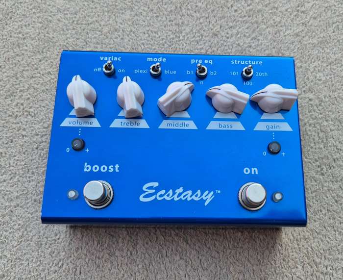 Bogner Ecstasy Blue Overdrive Guitar Pedal