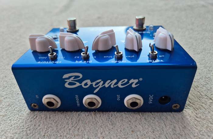 Bogner Ecstasy Blue Overdrive Guitar Pedal