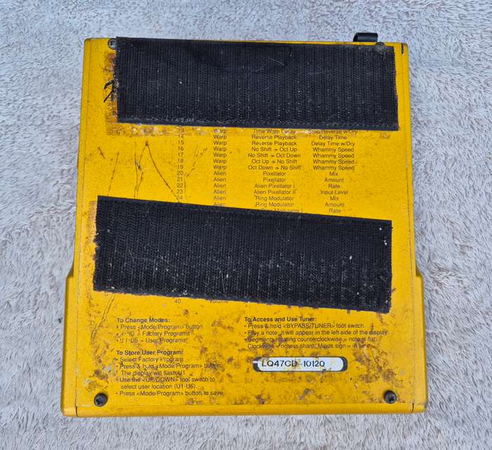 Vintage Digitech XP300 Space Station Pedal