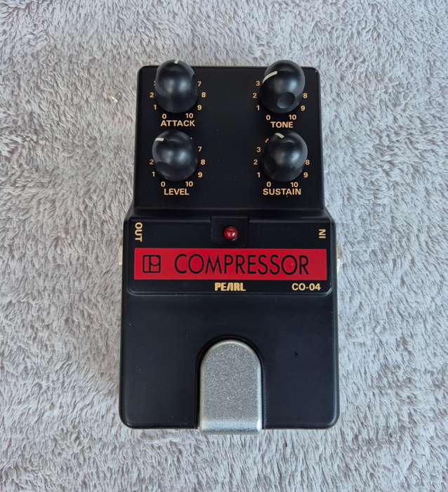 MIJ Pearl CO-04 Compressor Guitar Pedal