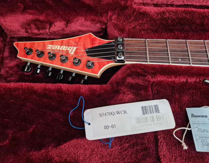 Ibanez MIJ Prestige S5470Q-WCB S-Series