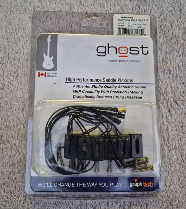 Ghost Acousti-Phonic Guitar Preamp and Saddle Pickups