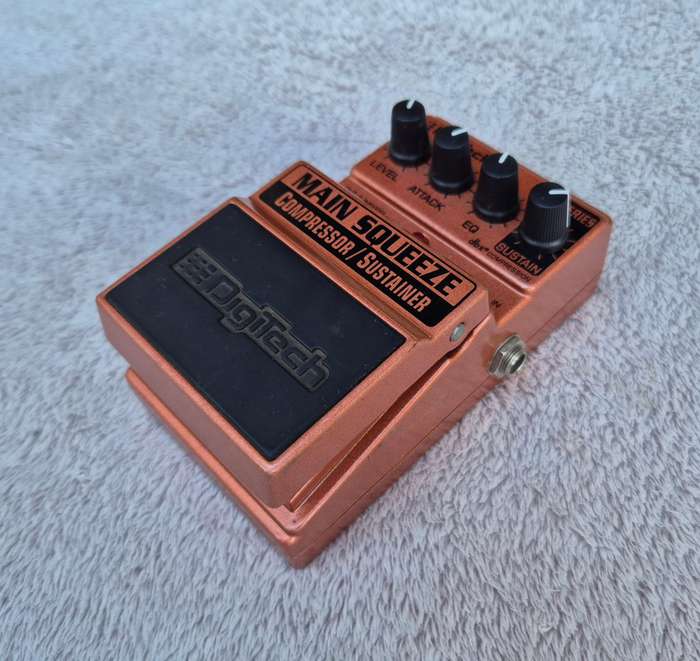 Digitech Main Squeeze Compressor/Sustainer Guitar Pedal