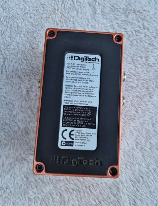 Digitech Main Squeeze Compressor/Sustainer Guitar Pedal