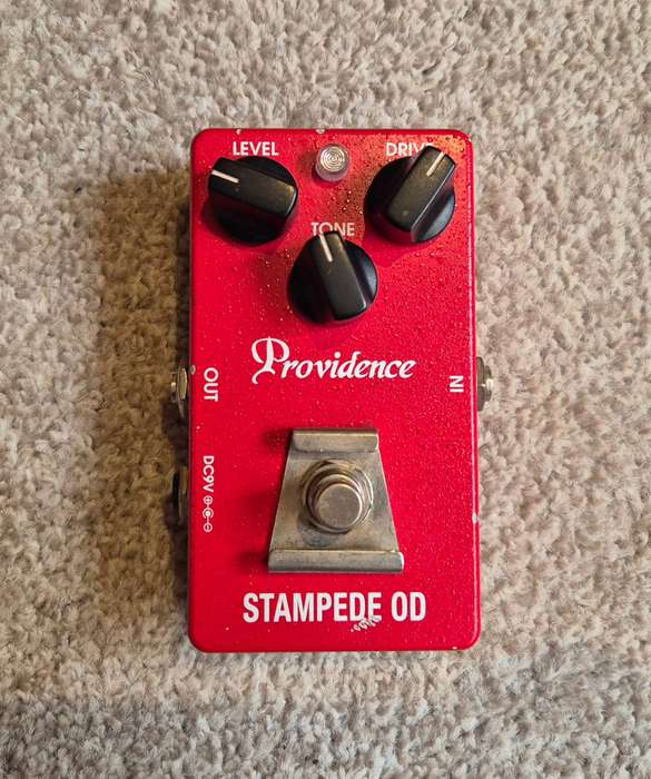 MIJ Providence Stampede Overdrive Guitar Pedal