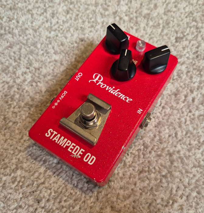 MIJ Providence Stampede Overdrive Guitar Pedal