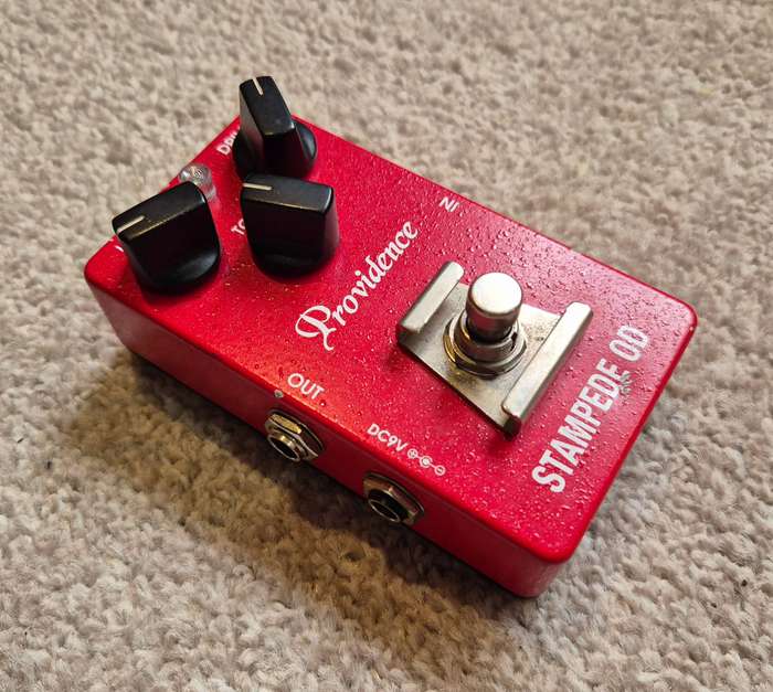 MIJ Providence Stampede Overdrive Guitar Pedal
