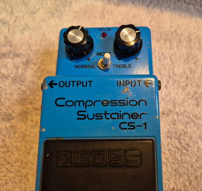 1980 Vintage MIJ Boss CS-1 Compressor Pedal