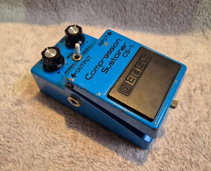 1980 Vintage MIJ Boss CS-1 Compressor Pedal