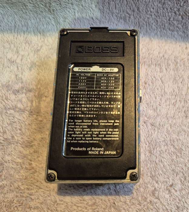1980 Vintage MIJ Boss CS-1 Compressor Pedal
