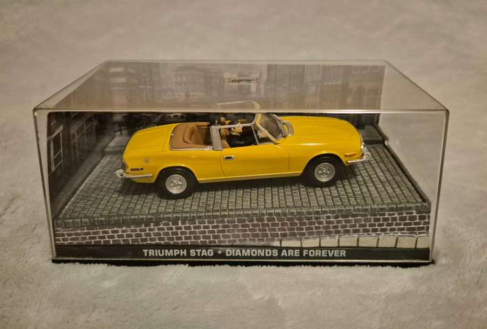 James Bond 007 Triumph Stag- 1/43 Scale - Diamonds are Forever
