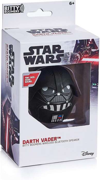 (New) Star Wars Bitty Boomers BT Speaker - Darth Vader
