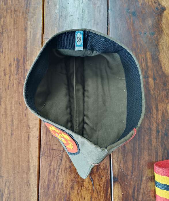 SADF - VENDA MILITARY - SIDE CAP AND STABLE BELTS - ULTRA SCARCE