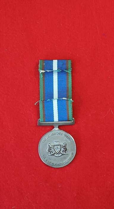 SADF - VENDA MILITARY - DISTINQUISHED SERVICE MEDAL (SILVER) - FULL SIZE