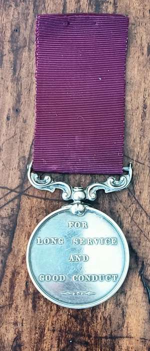 VICTORIAN ARMY LONG SERVICE AND GOOD CONDUCT MEDAL - FULL SIZE (SCARCE)