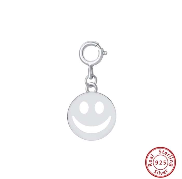 925 Silver Slider Bangle with Charm