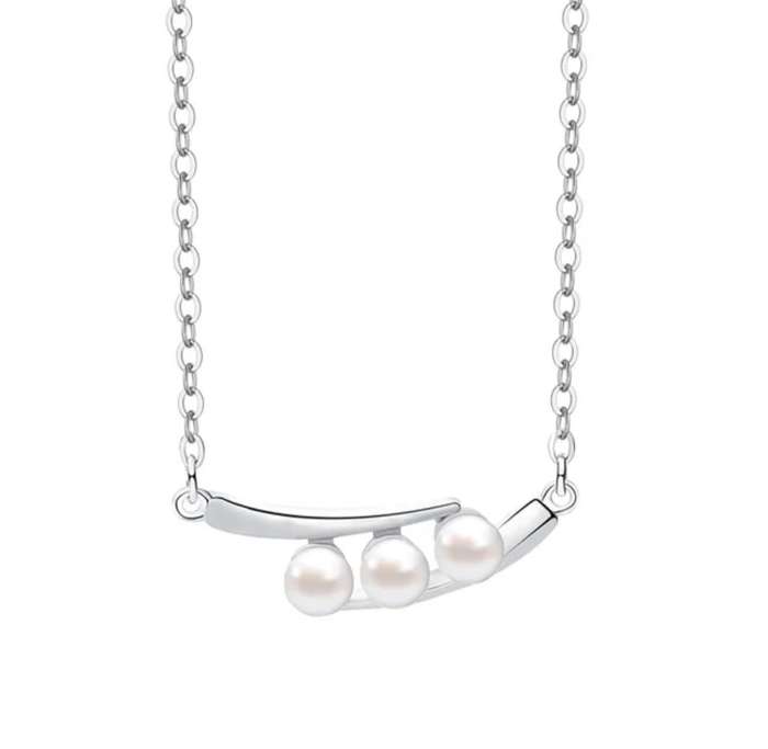 SPECIAL - 925 Silver Pearl Necklace