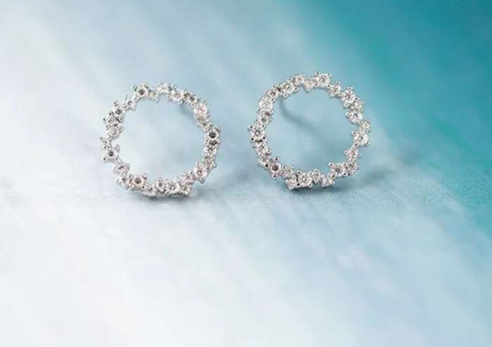 SPECIAL - 925 Silver Wreath Necklace and Earrings