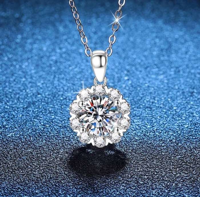 2ct Moissanite Nicky Necklace