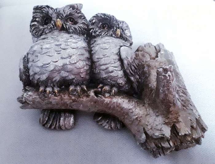 Resin Owl Ornament