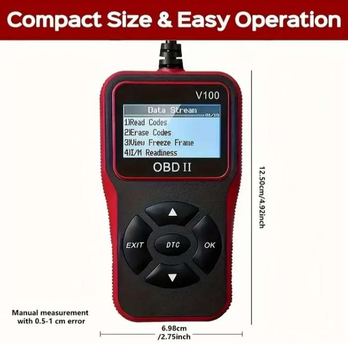 OBDII Car Fault Detector Diagnostic Scanner 2025