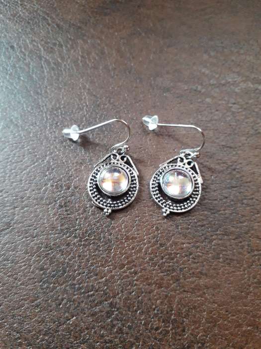 Elegant Moonstone Drop Earrings