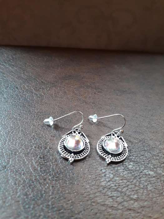 Elegant Moonstone Drop Earrings