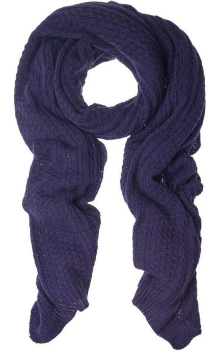 Oversized Scarf | Navy