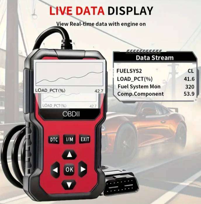OBDII Car Engine Fault OBD2 Detector Diagnostic Scanner 2025