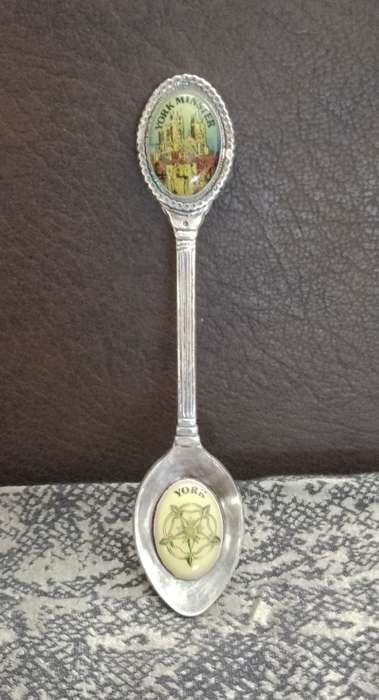 Vintage York Minster Souvenir Teaspoon