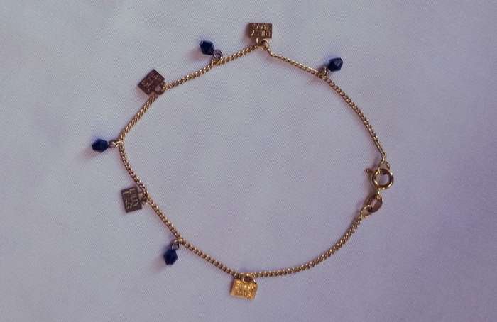Stainless Steel Designer No Fade Charm Bracelet