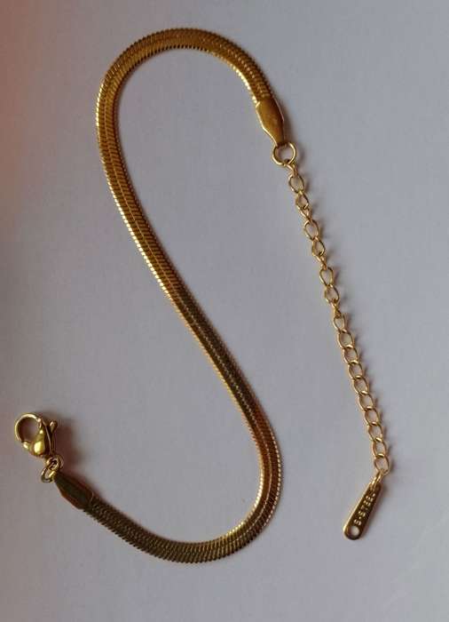 Stainless Steel Herringbone Bracelet