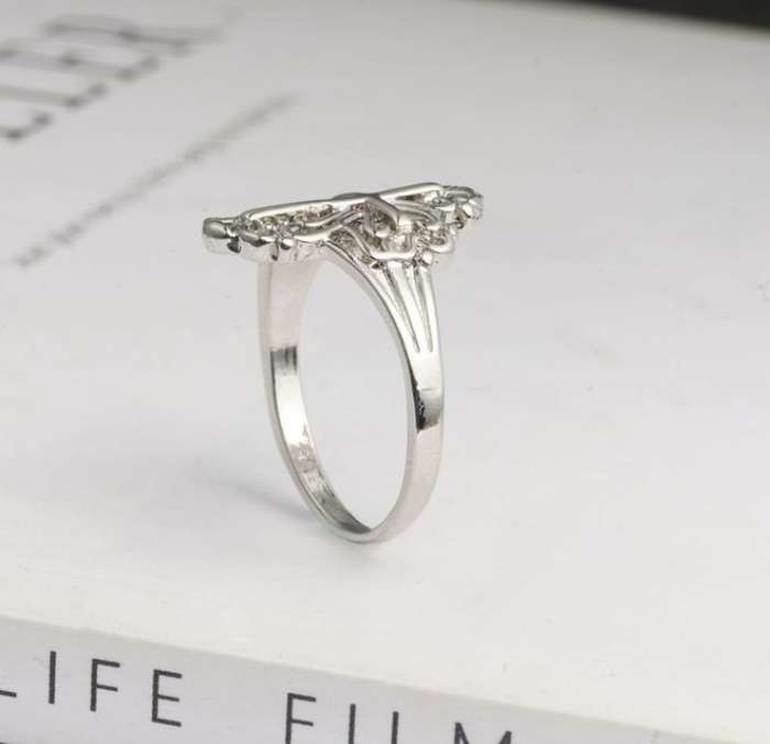 Designer Filigree Ring Size R