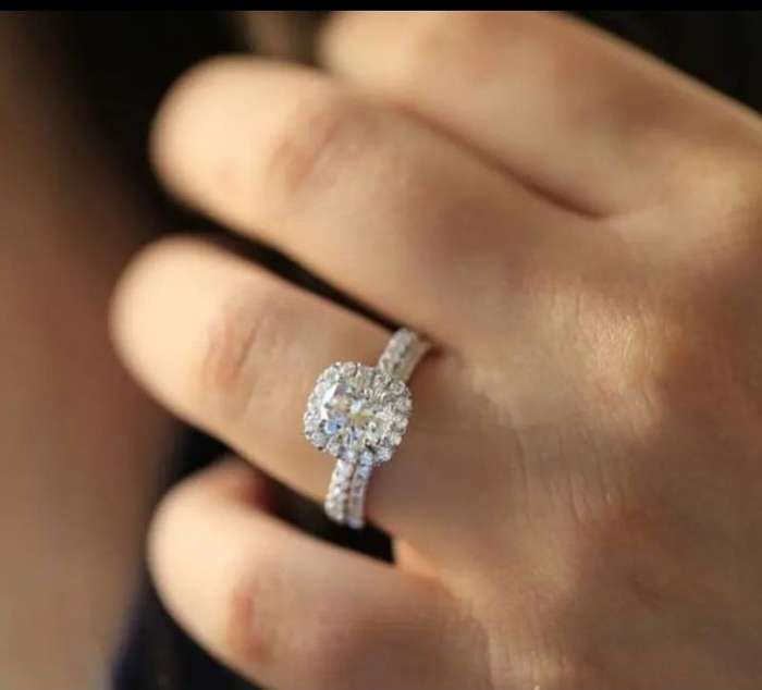 S925 Sterling Silver Filled Ring Set | Size 8